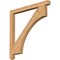 Ekena Millwork Westlake Craftsman Smooth Bracket, Western Red Cedar, 3 1/2"W x 46"D x 46"H BKT04X46X46WTL04SWR - alternate 1